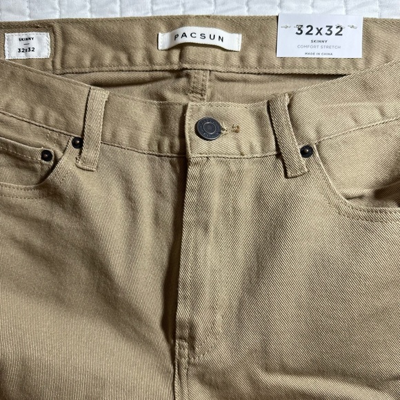 NWT Pacsun skinny comfort khaki jeans - Picture 8 of 13